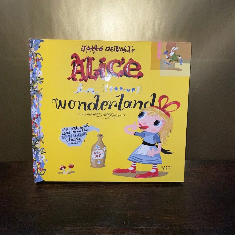 Alice‎ In Wonderland Pop-Up J. Otto Seibold Hardcover Novelty Orchard Book